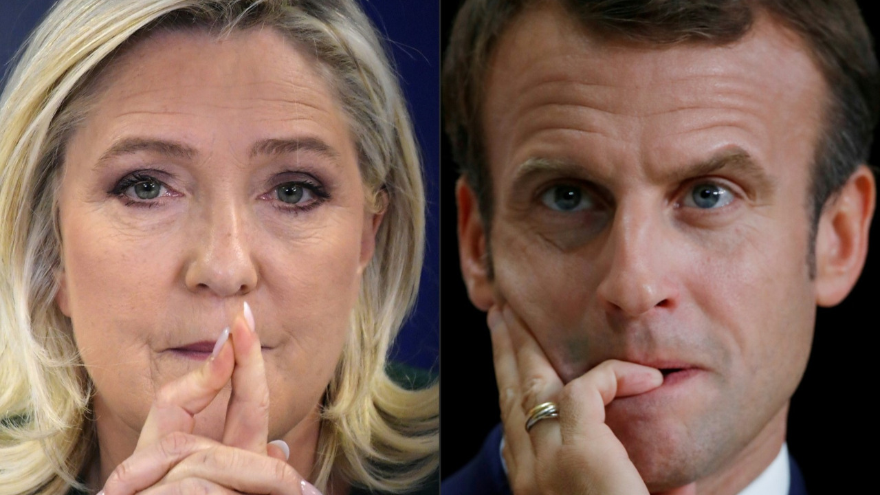 French elections: Voter turnout of  63.23% at 5pm in second round of French presidential election, more than 2 points less than in 2017