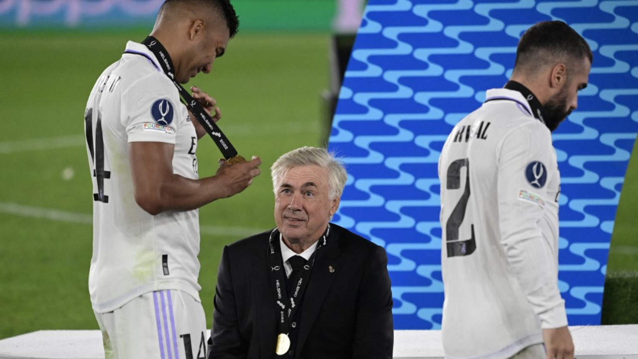 المدير الفني لريال مدريد كارلو أنشيلوتي يؤكّد رغبة اللاعب البرازيلي كازيميرو في اختبار 