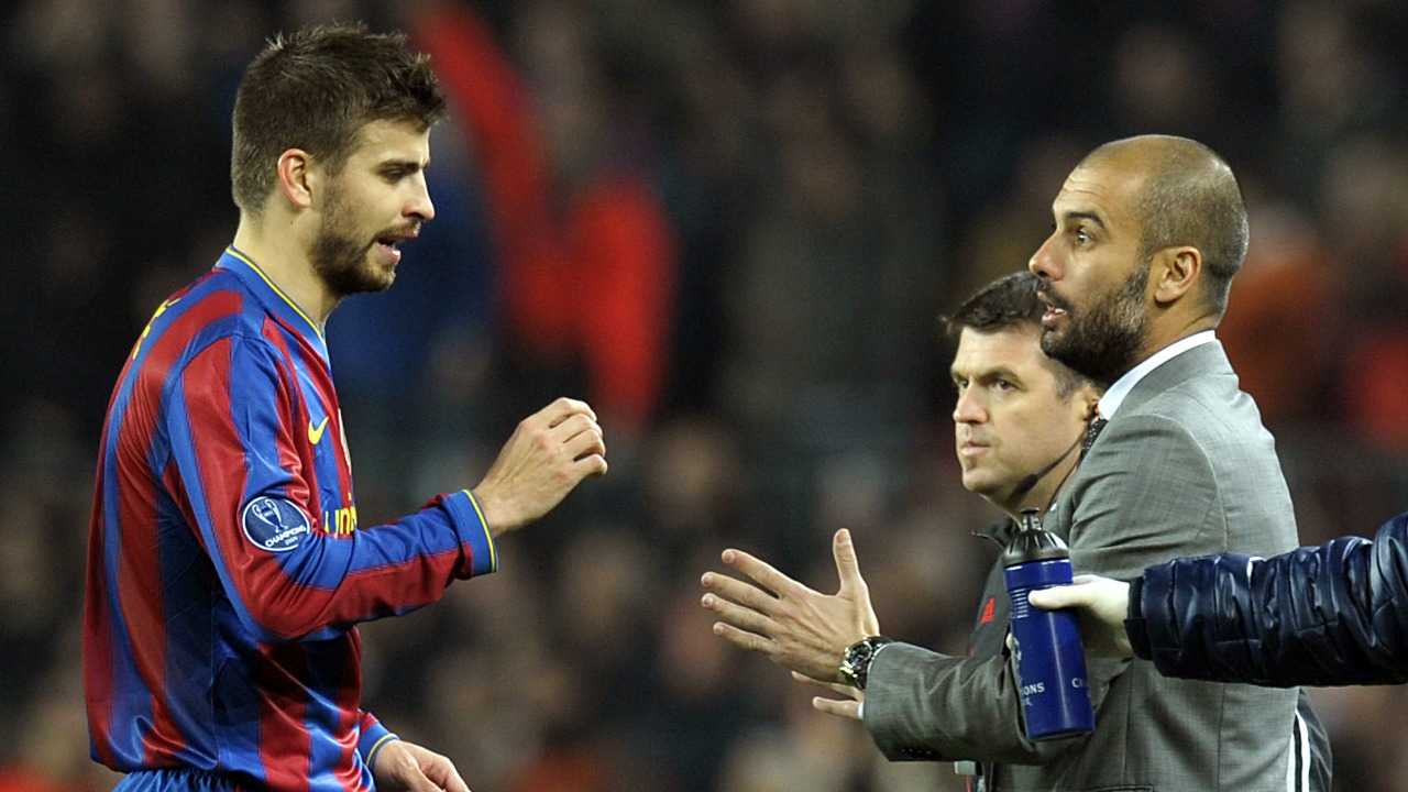 Pep Guardiola allegedly had an affair with Gerard Pique’s girlfriend