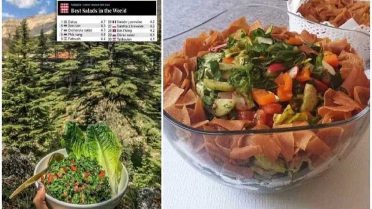 لبنان مجددًا إلى العالمية بأشهى 50 سلطة.. والفتوش يسبق التبولة!