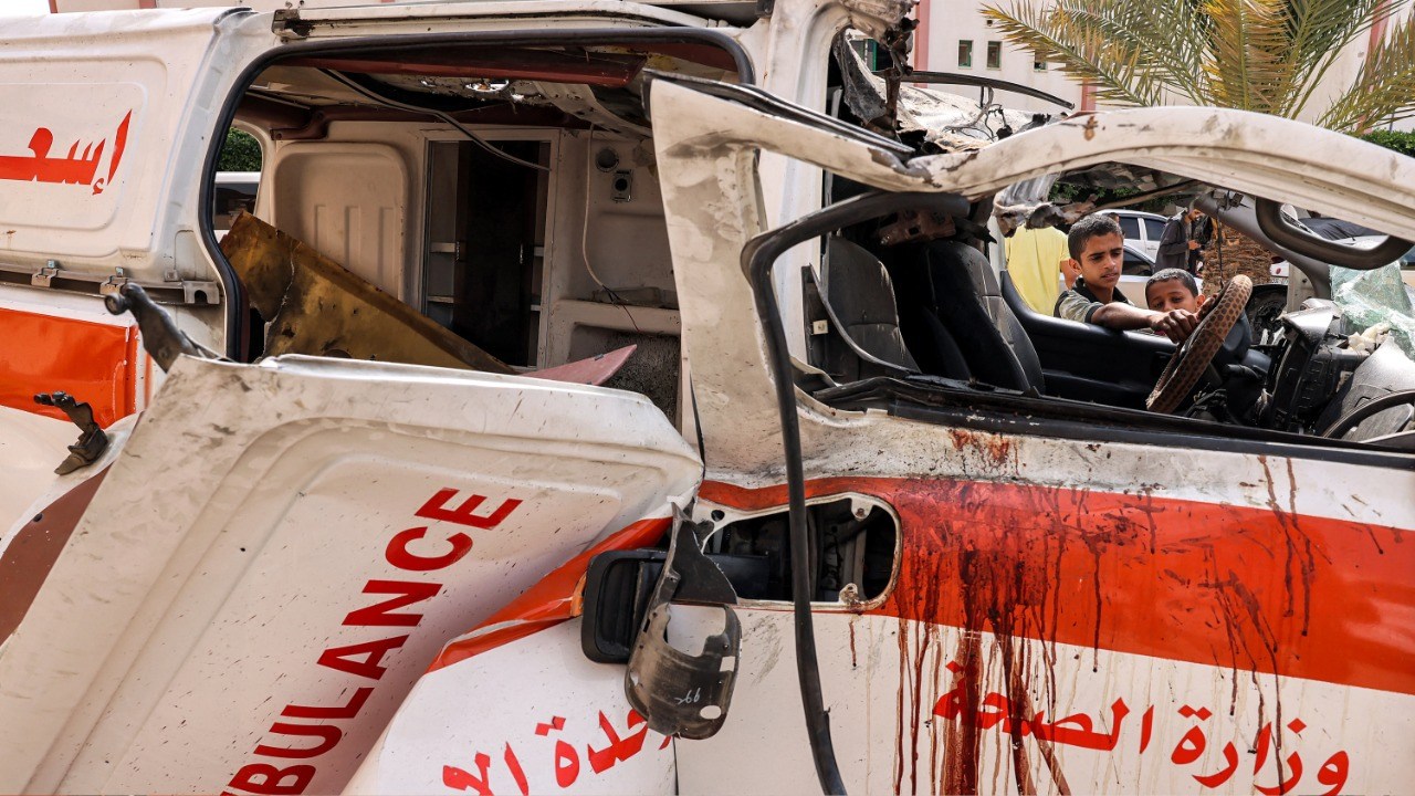الهلال الأحمر: السلطات الإسرائيلية طلبت إخلاء مستشفى القدس في غزة فورا