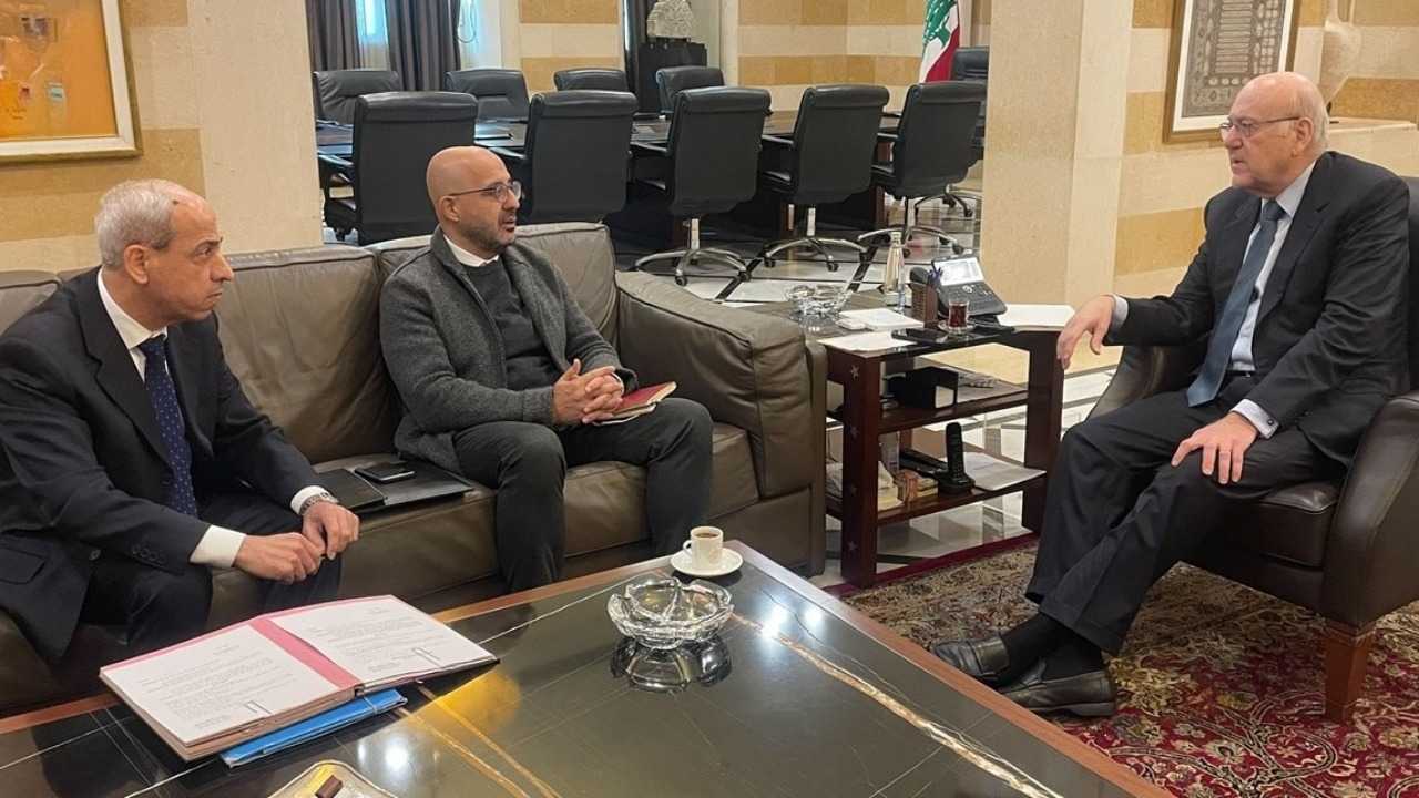 ميقاتي يعرض مع ياسين واللواء خير نتائج المسح الأولي لأضرار العاصفة ويصدر توصيات أمنية وقضائية