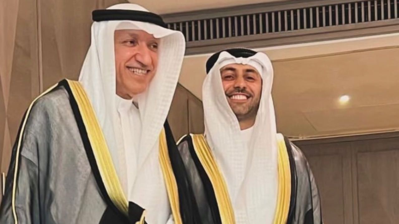 النجوم في حفل زفاف نجل سالم الهندي
