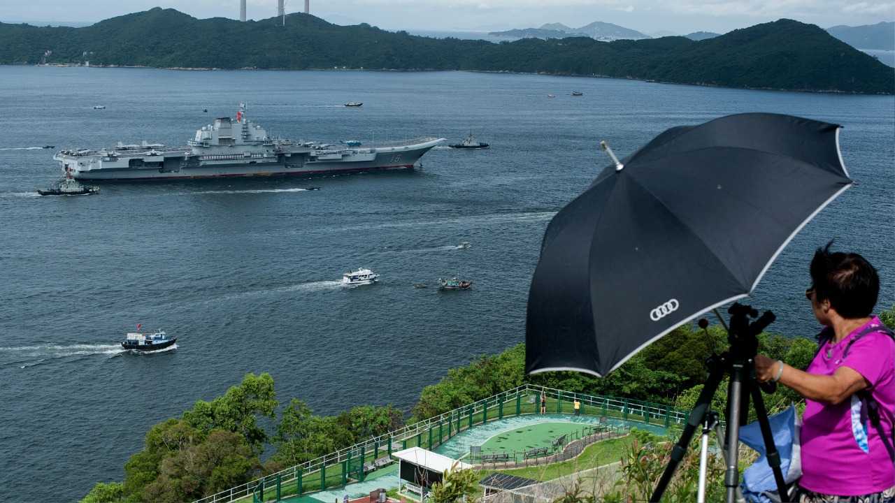 China aircraft carrier briefly enters Japan's contiguous waters - Info3 -  The future of news