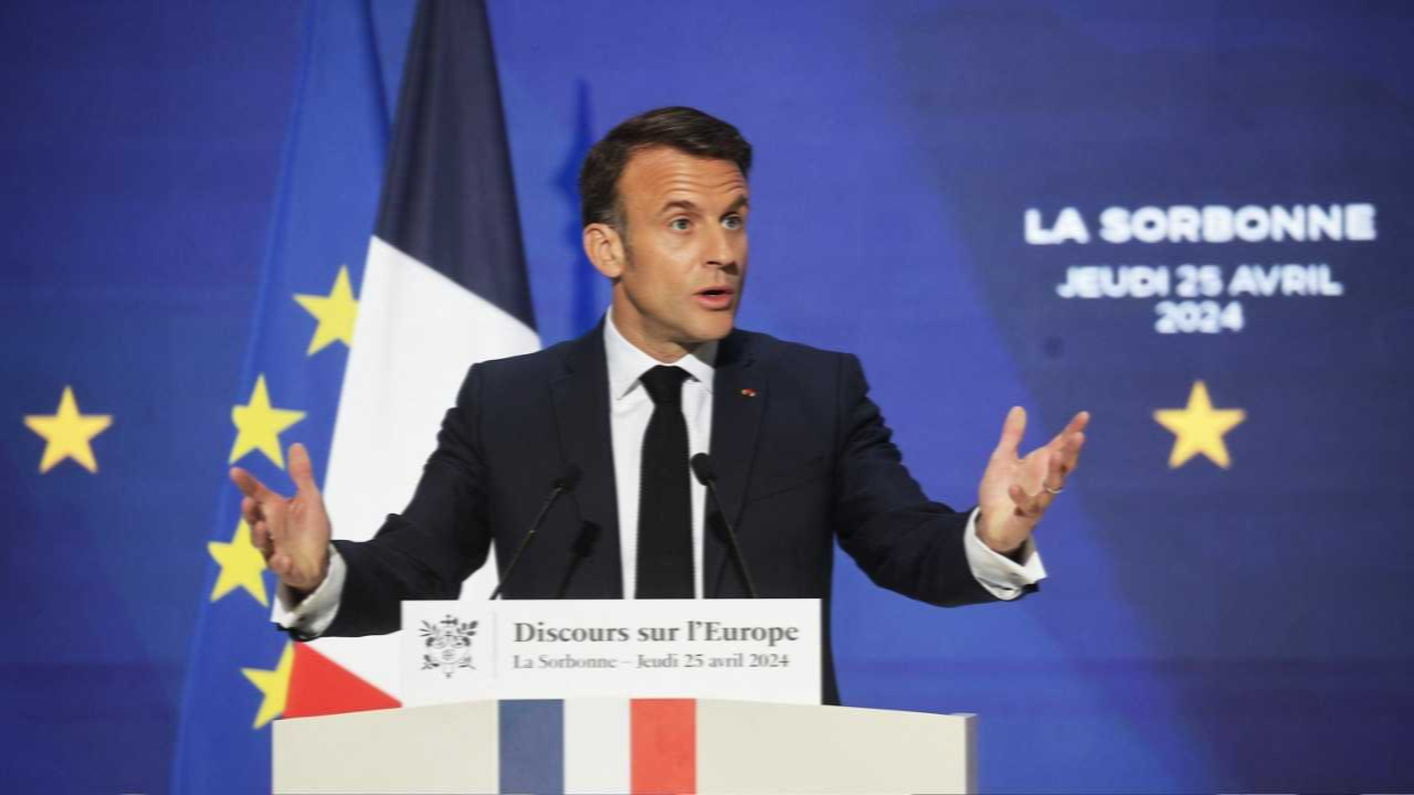 Macron says ready to respond to any US tariffs on Europe