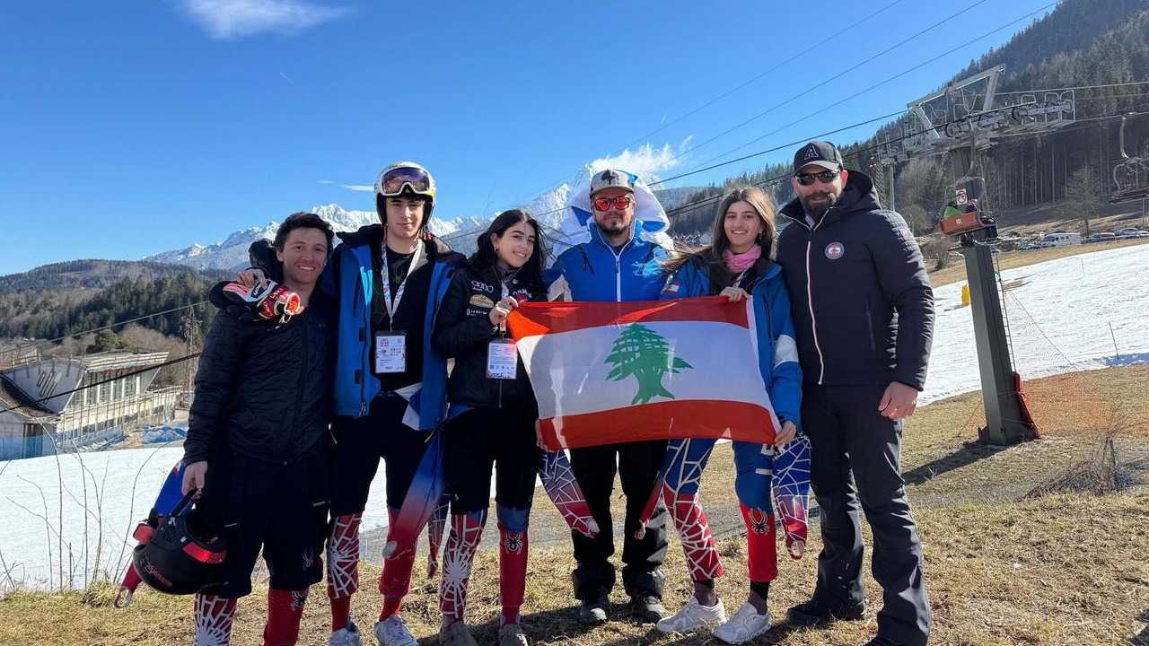 لبنان يشارك في بطولة العالم للتزلج الألبي للناشئين
