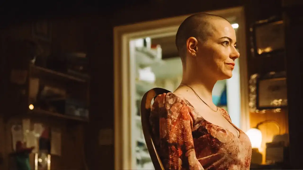 Fans shave heads for early screening of Bugonia in LA