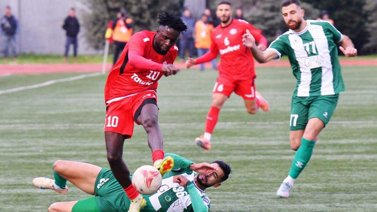علي الفضل يقود النجمة للفوز على غريمه الانصار بهدف قاتل والتأهل الى نصف نهائي كأس لبنان
