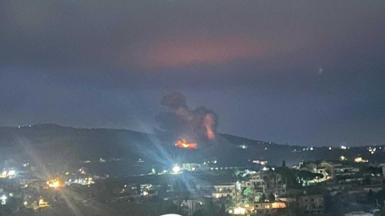 غارتان على دوحة كفررمان والنبطية الفوقا بالتزامن مع قصف مدفعي على بلدة المنصوري